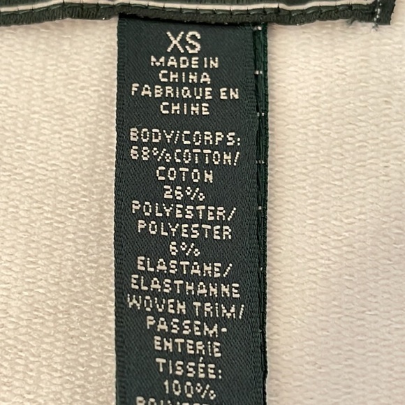 Lauren Ralph Lauren Active White & Black Contrast Jack… - Picture 15 of 16